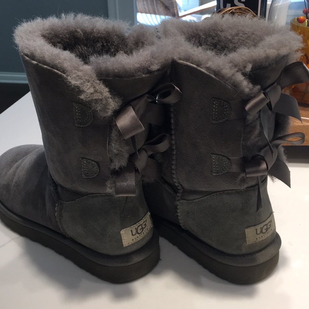 UGG Bailey Bow suede boots!
